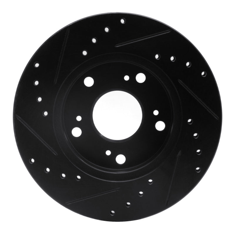 R1 RSX 02-15 Honda Civic/RSX Front Drilled & Slotted Brake Rotor | 2000-2016 (ECB-59030R)