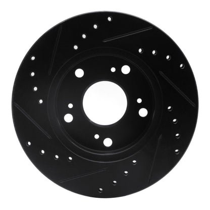 R1 RSX 02-15 Honda Civic/RSX Front Drilled & Slotted Brake Rotor | 2000-2016 (ECB-59030R)
