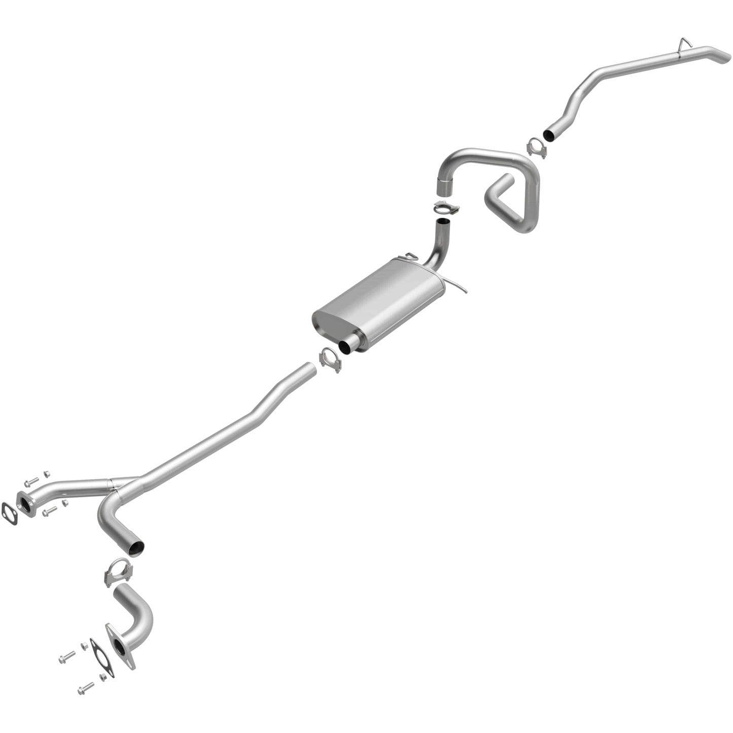 BRExhaust Direct-Fit Replacement Exhaust System 106-0637