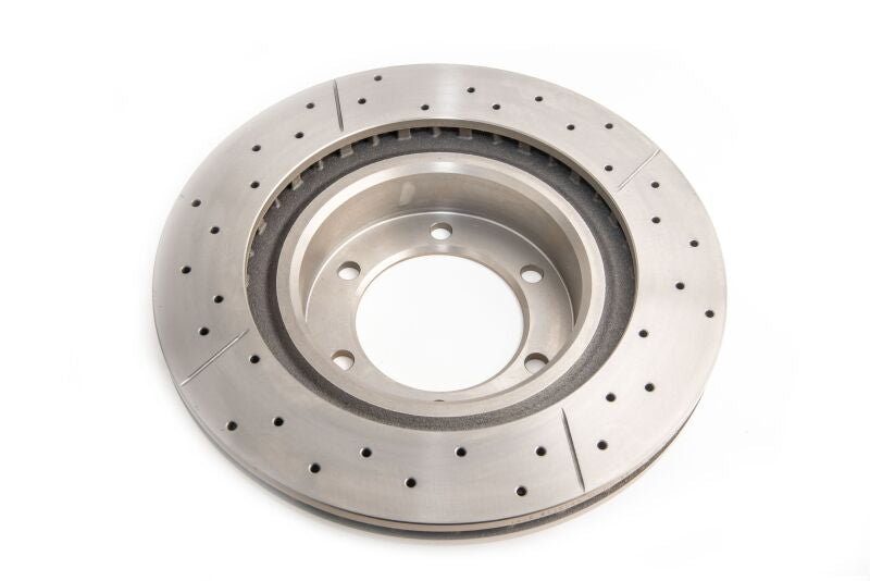 DBA 17in Front Drilled & Slotted Street Series Rotor | Toyota Landcruiser (09/02+) (DBA2700X)