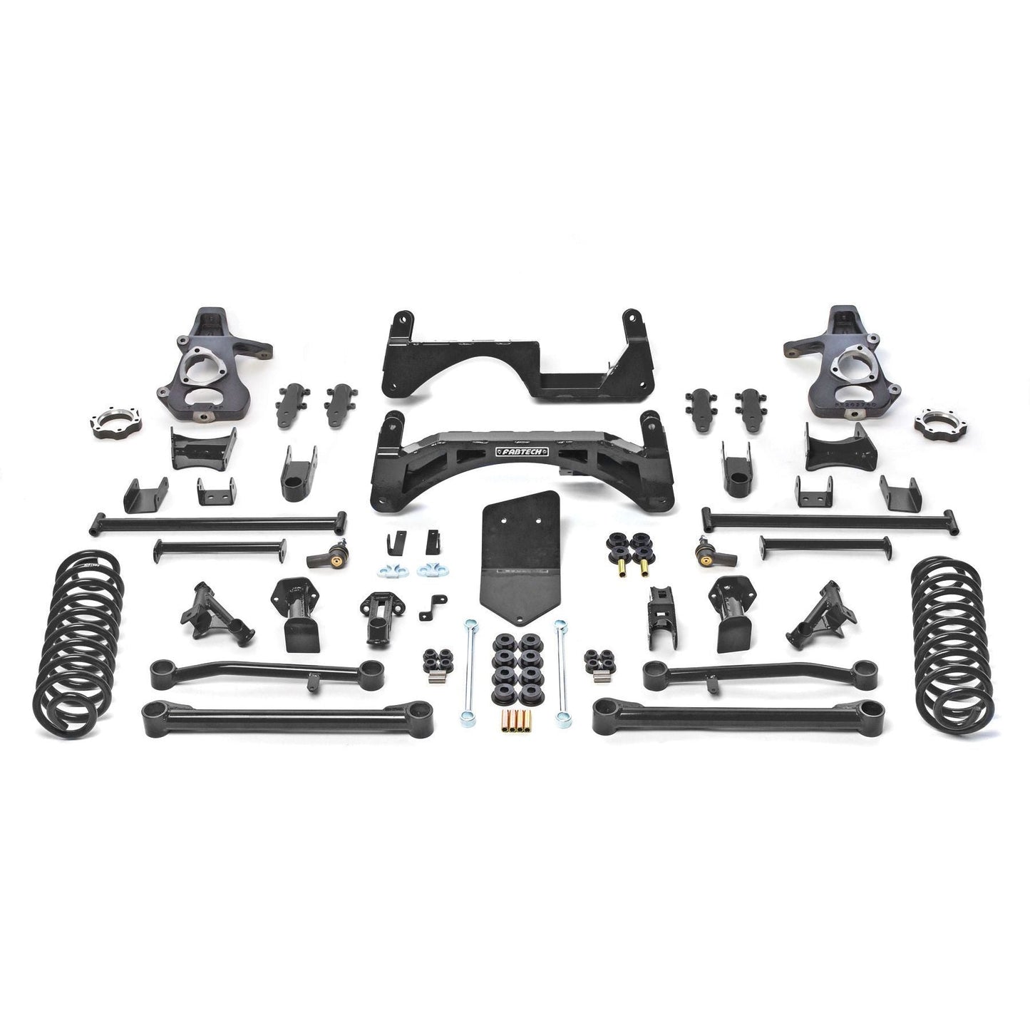 Fabtech 6in Basic Suspension System w/ Autoride | GM K1500 Suburban/Yukon/Tahoe/Avalanche 4WD (07-14) (K1018)