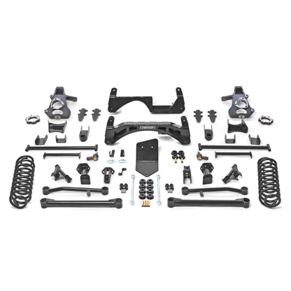 Fabtech 6in Basic Suspension System w/ Autoride | GM K1500 Suburban/Yukon/Tahoe/Avalanche 4WD (07-14) (K1018)