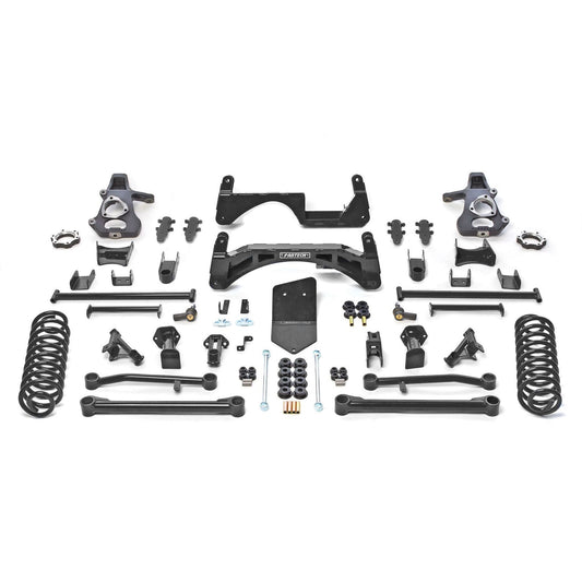 Fabtech 6in Basic Suspension System w/ Autoride | GM K1500 Suburban/Yukon/Tahoe/Avalanche 4WD (07-14) (K1018)