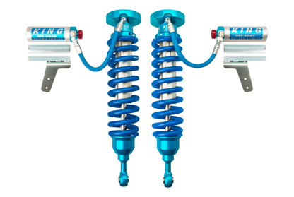 King Shocks 2.5 Performance Coilovers + Rear Reservoir Adjustable Shocks Set - 2008-2021 Toyota Land Cruiser 200 4WD