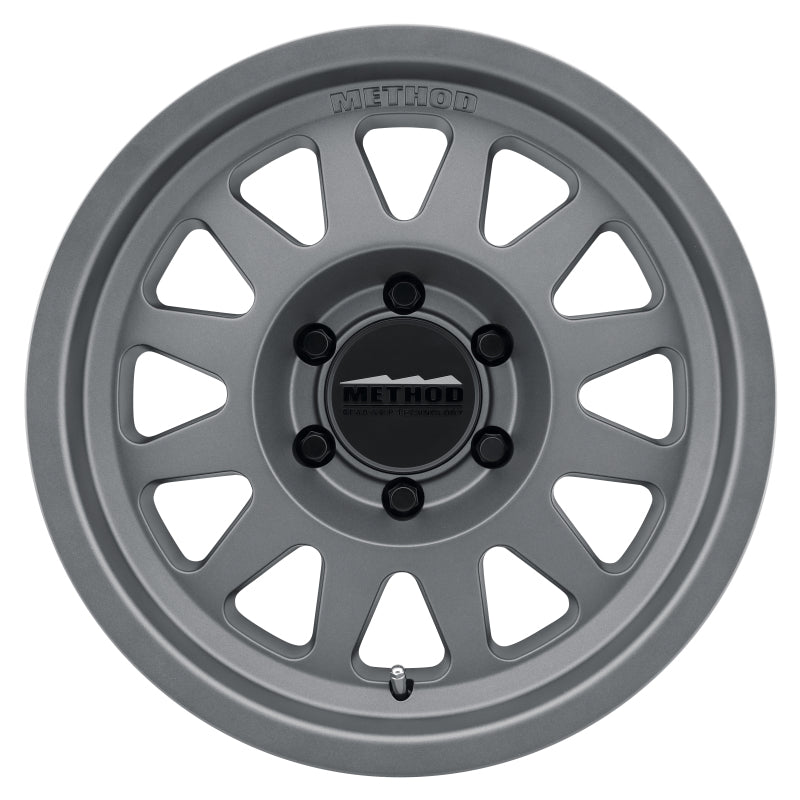Method MR704 Titanium | 17x8.5" +0mm | 6x5.5mm Wheel