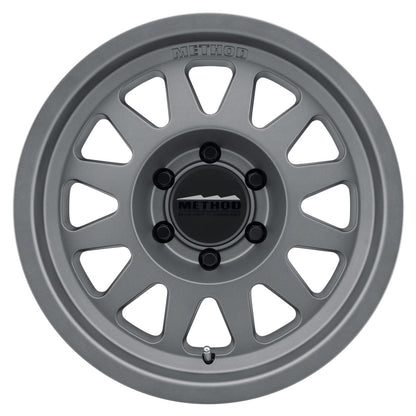 Method MR704 Titanium | 17x8.5" +0mm | 6x5.5mm Wheel