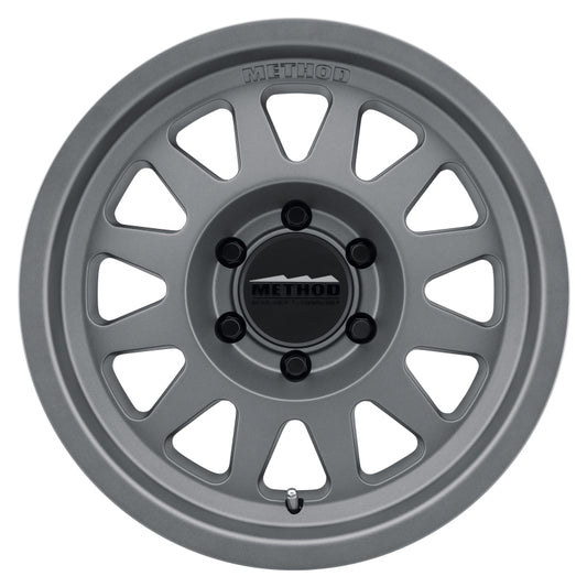 Method MR704 Titanium | 17x8.5" +0mm | 6x5.5mm Wheel