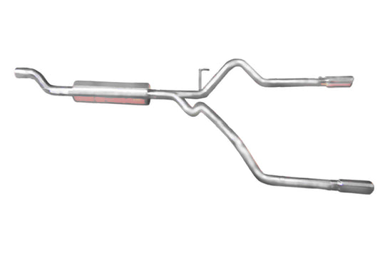 Gibson 2.5in Dual Split Cat-Back Exhaust | Dodge Ram 2500 SLT (03-04) (6502)