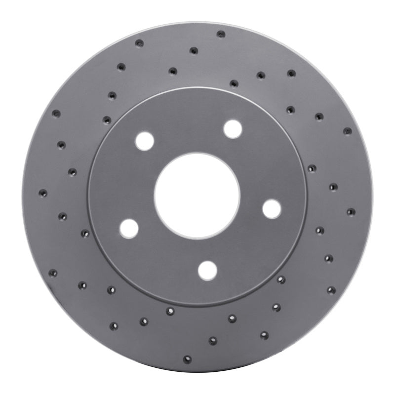 DFC Drilled Geoperformance Rotor (FRONT LEFT): Jeep Grand Cherokee (99-04)