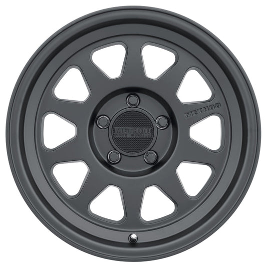 (set of 4) Method MR316 Matte Black | 17x8.5" +0mm | 5x150mm Wheel