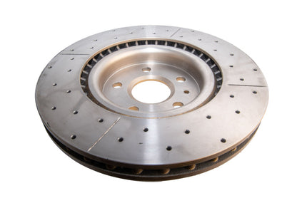 DBA Street Series Drilled & Slotted Front Rotor | Chevrolet Camaro SS V8 (10-15) (DBA2604X)