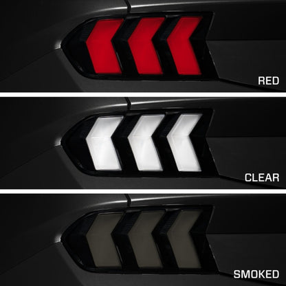 Form Lighting 2024+ Ford Mustang Sequential LED Tail Lights Smoked (Pair)