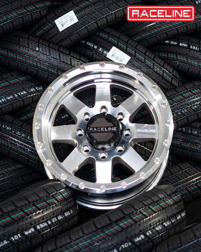 Raceline 935 Defender Machined | 17x9" +0mm | 5x127mm Wheel