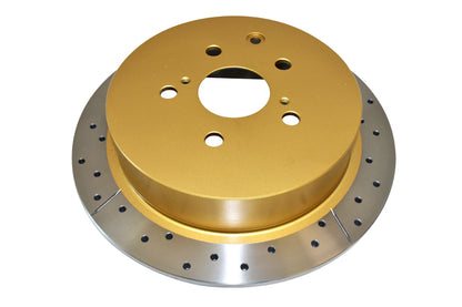 DBA Rear Drilled & Slotted Street Series Rotor | Lexus RX350 (10-15) (DBA2733X)