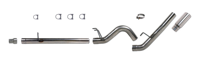 Diamond Eye 4in DPF-BACK SGL Exhaust | Ford F250/350 08-10 (K4360A)