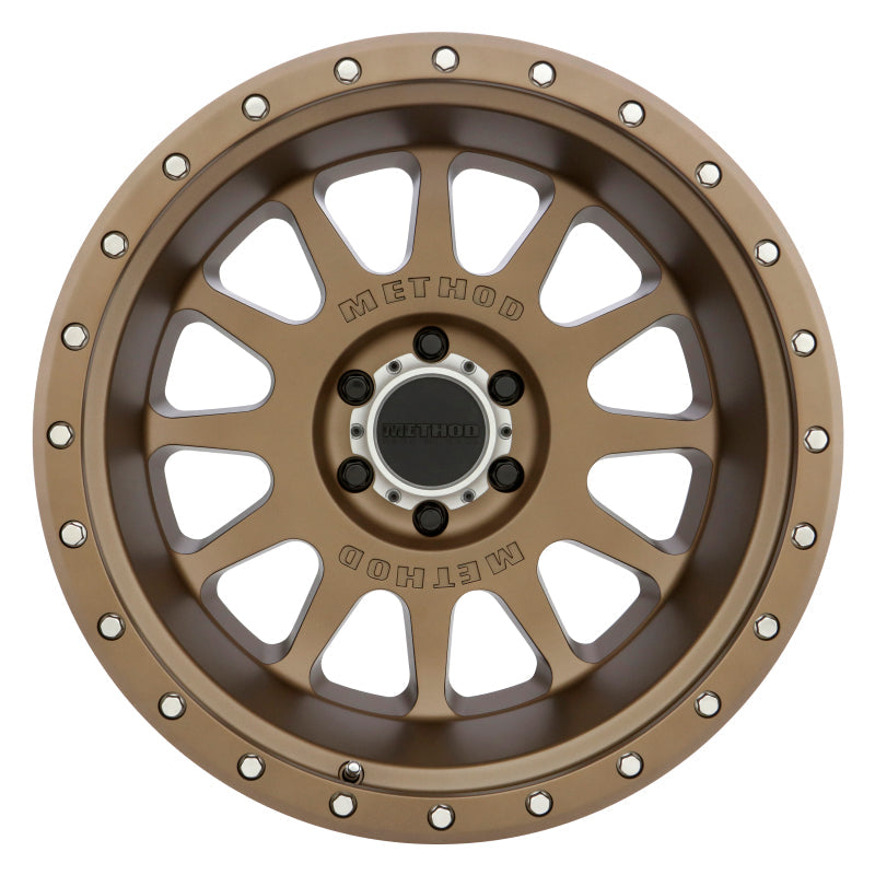 (set of 4) Method MR605 NV Bronze | 20x10" -24mm | 6x5.5in Wheel