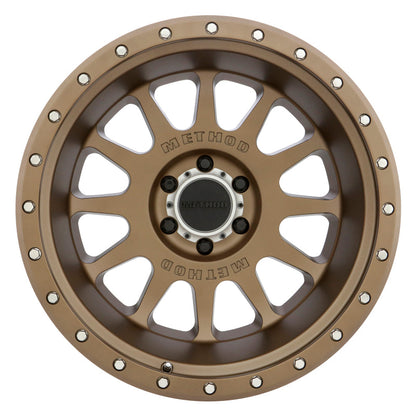 (set of 4) Method MR605 NV Bronze | 20x10" -24mm | 6x5.5in Wheel