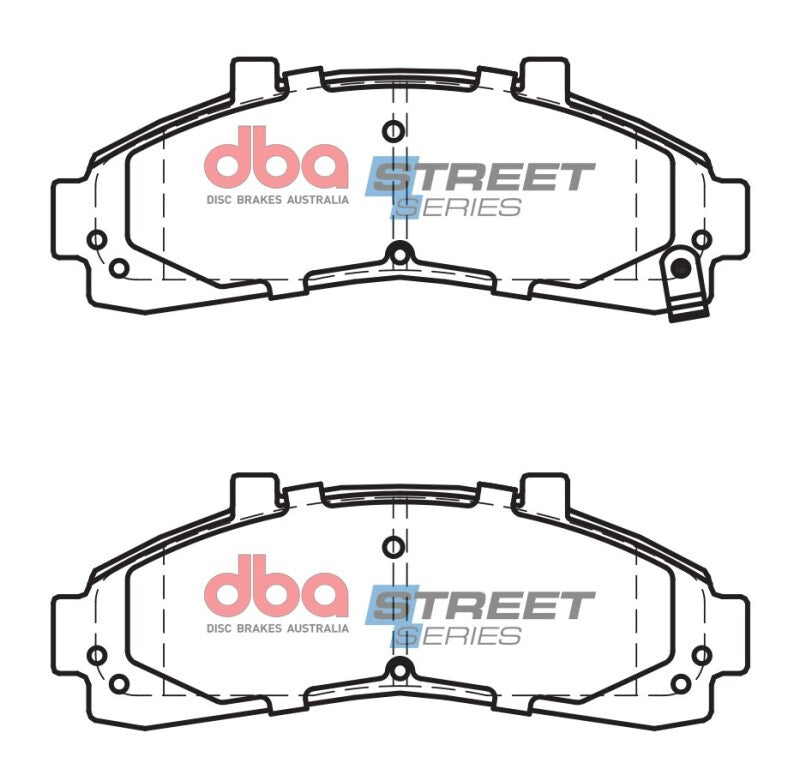 DBA Street Series Front Brake Pads | Ford Explorer RWD (95-01) (DB7532SS)