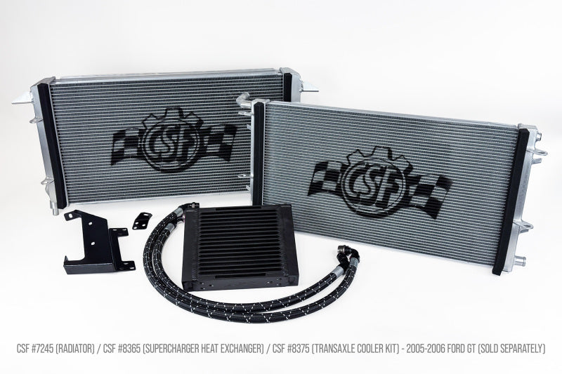 CSF Cooling 8365 High-Perf Supercharger Heat Exchanger for 05-06 Ford GT