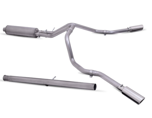 Gibson 5.3L Crew Cab Dual Extreme Cat-Back Exhaust | Chevrolet Silverado / GMC Sierra 1500 (19-23) (65712)