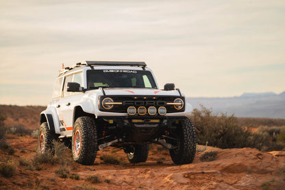 DV8 Offroad FBFR-02 Tube Front Bumper for 22-26 Ford Bronco Raptor