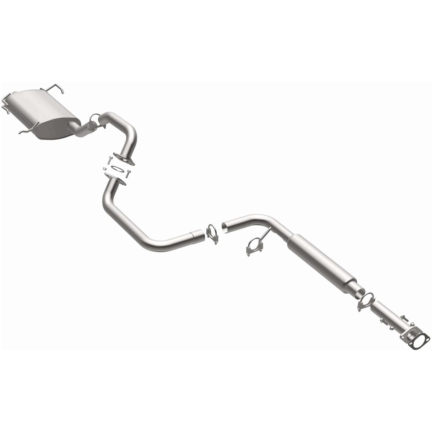BRExhaust Direct-Fit Replacement Exhaust System 106-0735