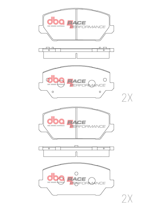 DBA RP Performance Front Brake Pads | Hyundai Veloster (19-22) (DB15012RP)