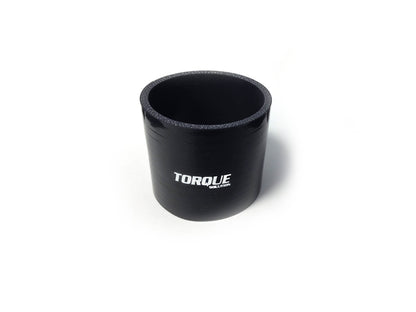 Torque Solution Straight 3.5" Silicone Coupler (TS-CPLR-S35BK)