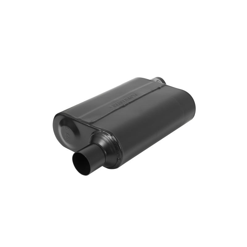 Flowmaster 2.25IN(O)/OUT(O) D&S 40 SS Muffler For Chevy Impala/Camaro/Firebird/Grand Safari/K10/Charger/Mustang/Challenger/Camaro/300 (842443)