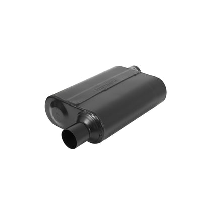 Flowmaster 2.25IN(O)/OUT(O) D&S 40 SS Muffler For Chevy Impala/Camaro/Firebird/Grand Safari/K10/Charger/Mustang/Challenger/Camaro/300 (842443)
