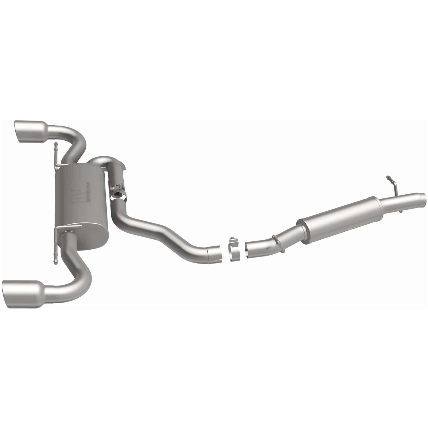 MagnaFlow 2008-2009 Audi TT Quattro Sport Series Cat-Back Performance Exhaust System