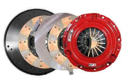 McLeod RXT HD Twin Clutch Toyota 2JZ T56 Trans w/Steel FW 1-1/8in x 24 Spline