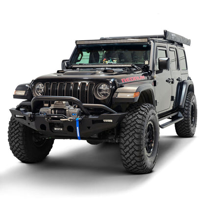 Westin Automotive 59-711195 XTS Front Bumper For 2018-2023 Jeep Wrangler JL