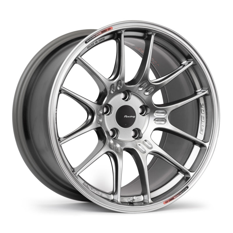 Enkei GTC02 Hyper Silver | 17x8" +42mm | 4x100mm Wheel