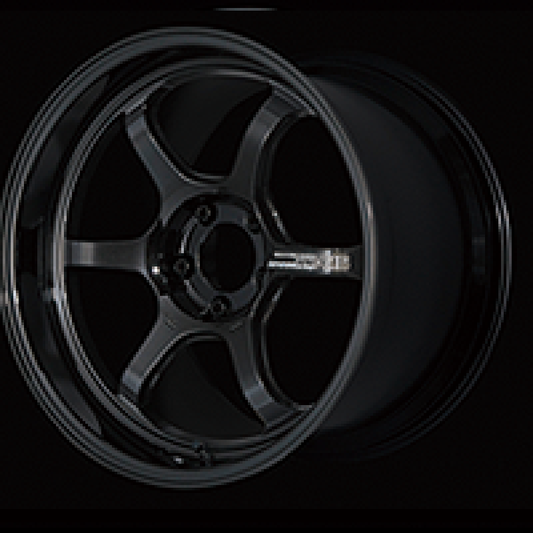 Advan R6 18x9.5 +29 5-114.3 Racing Titanium Black Wheel-WheelFlip