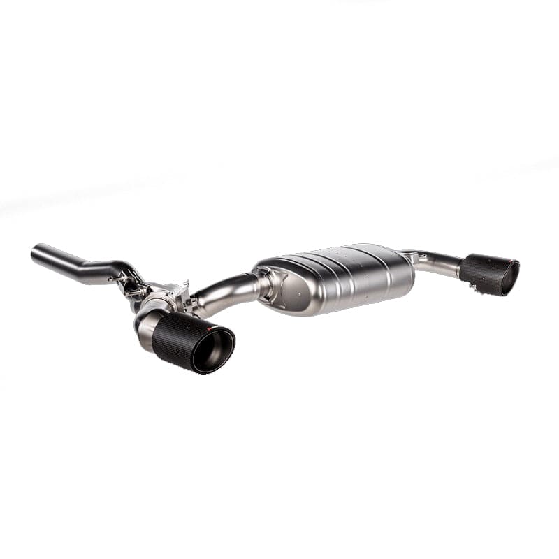 Akrapovic Slip-On Line (Titanium) w/Carbon Fiber Tips - BMW / MINI / F40 M135i / F60 Countryman S All4