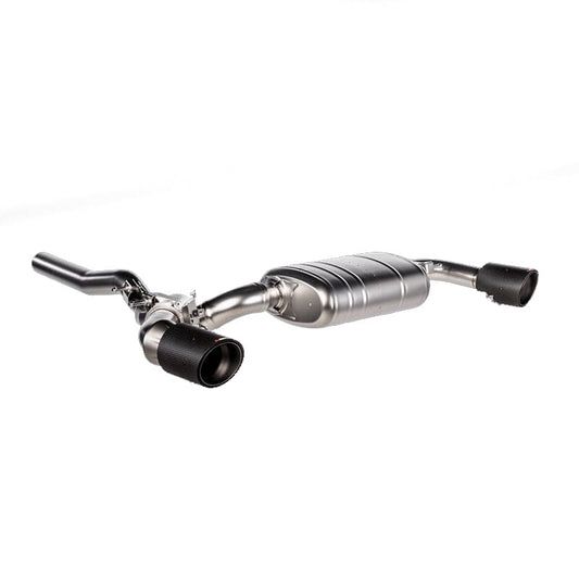 Akrapovic Slip-On Line (Titanium) w/Carbon Fiber Tips - BMW / MINI / F40 M135i / F60 Countryman S All4