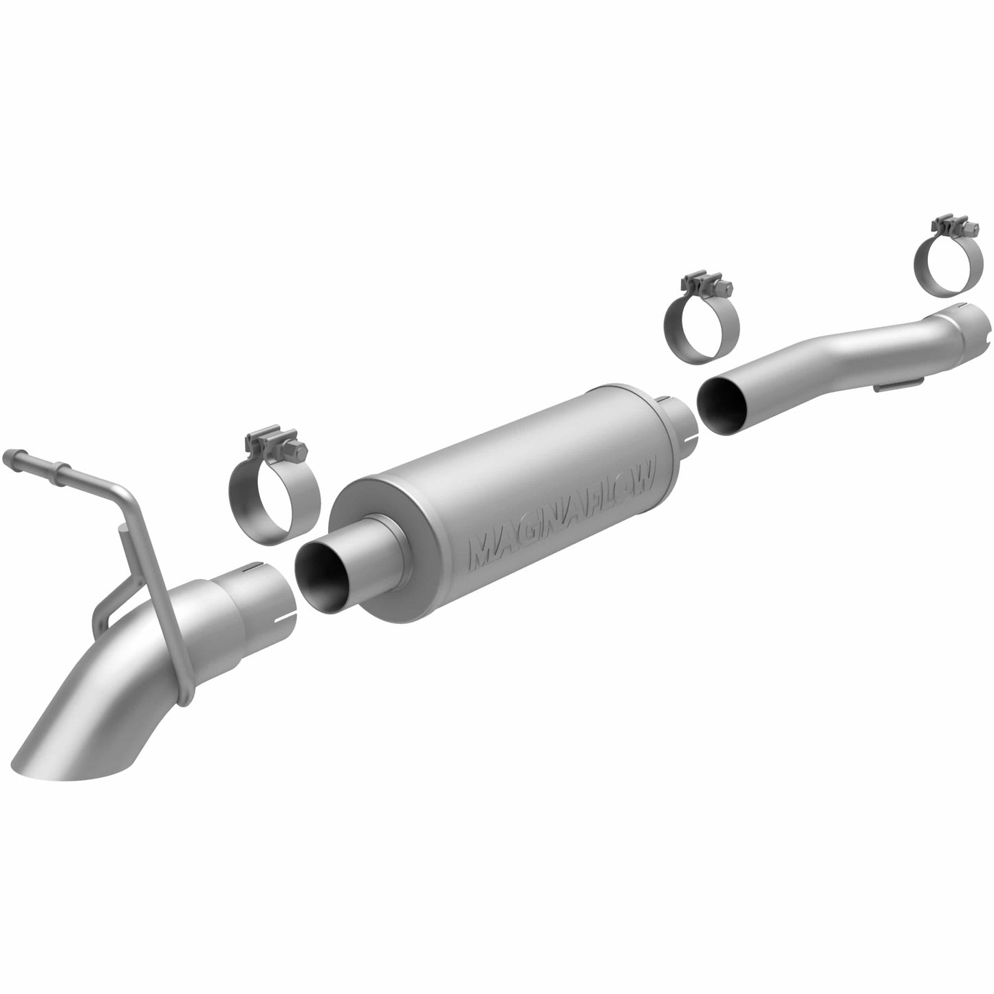 MagnaFlow 2007-2011 Jeep Wrangler Off-Road Pro Series Cat-Back Performance Exhaust System
