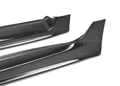 Seibon OEM Style Carbon Fiber Side Skirts | Subaru WRX / STI (15+) (SS15SBIMP-OE)