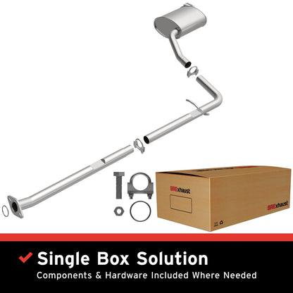 BRExhaust 2011-2014 Hyundai Sonata Direct-Fit Replacement Exhaust System