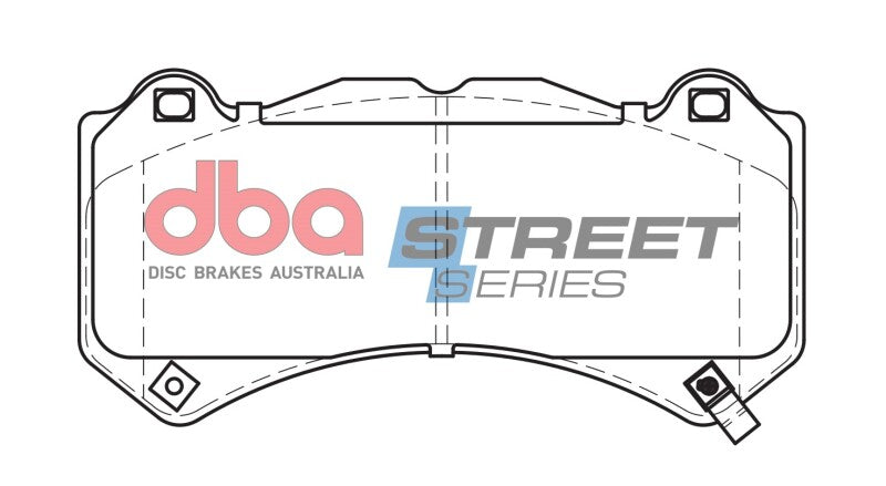 DBA Front Street Series Brake Pads | Cadillac ATS V (16-19) (DB2375SS)