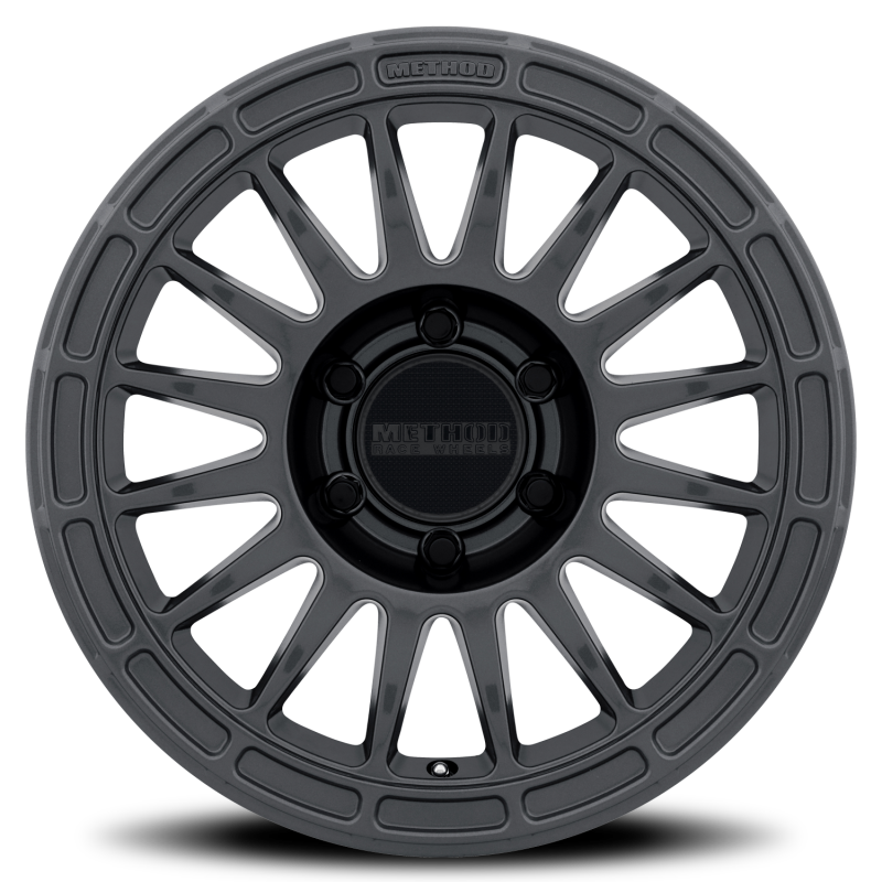(set of 4) Method MR314 Matte Black | 17x7.5" +30mm | 5x4.5in Wheel