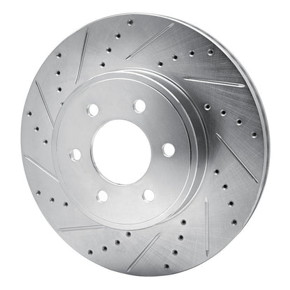 DFC D&S Silver Brake Rotor (FRONT LEFT): Dodge Durango (03)
