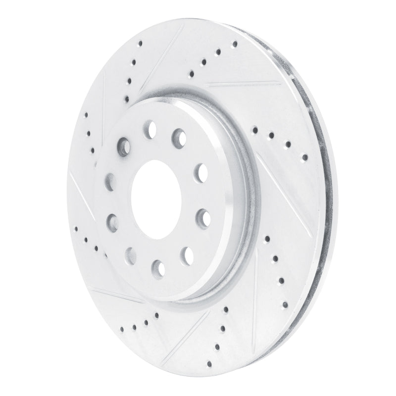 DFC D&S Silver Brake Rotor (FRONT LEFT): Jeep Grand Cherokee (22-25)