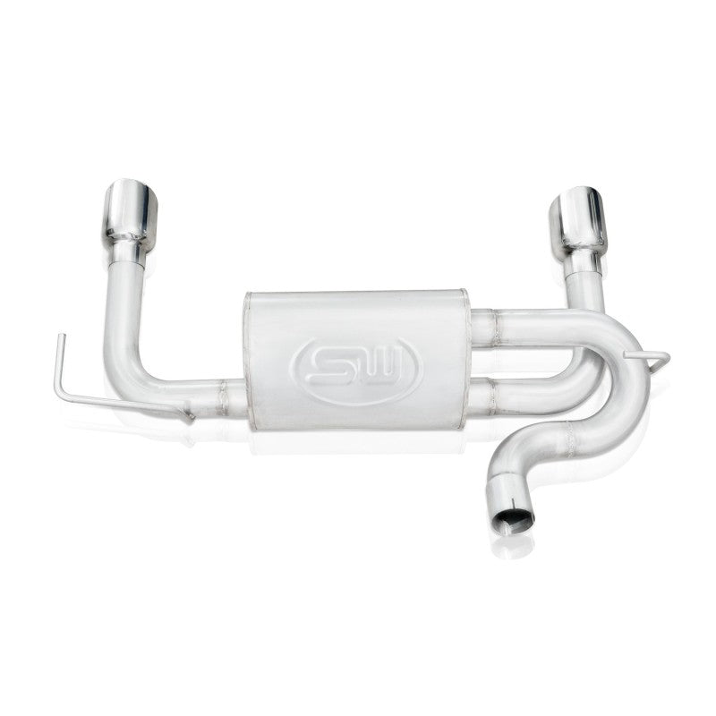 Stainless Works Axleback Exhaust | Jeep Wrangler (07-17) (JPJKAB)