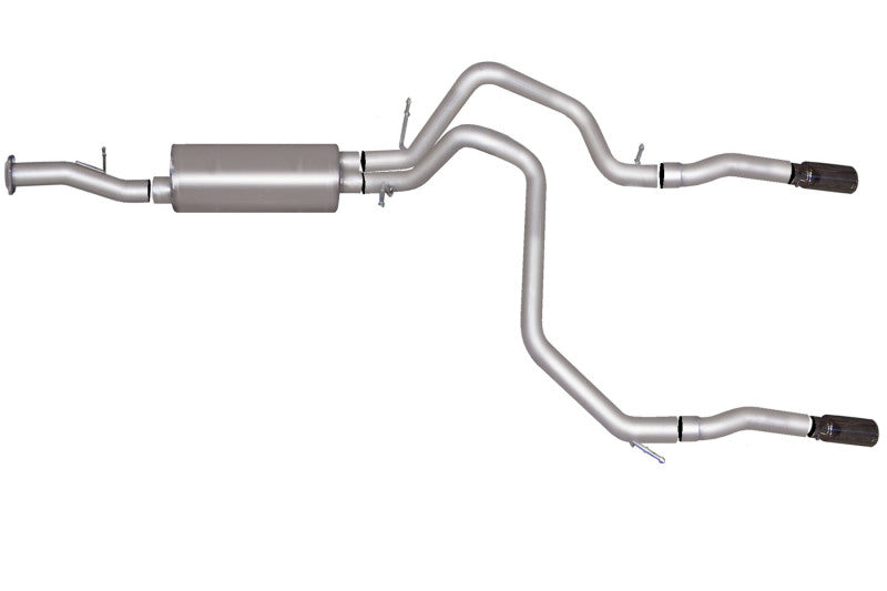 Gibson 2.25in Dual Split Cat-Back Exhaust | Chevrolet Tahoe LS (07-09) (65569)