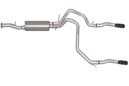 Gibson 2.25in Dual Split Cat-Back Exhaust | Chevrolet Tahoe LS (07-09) (65569)