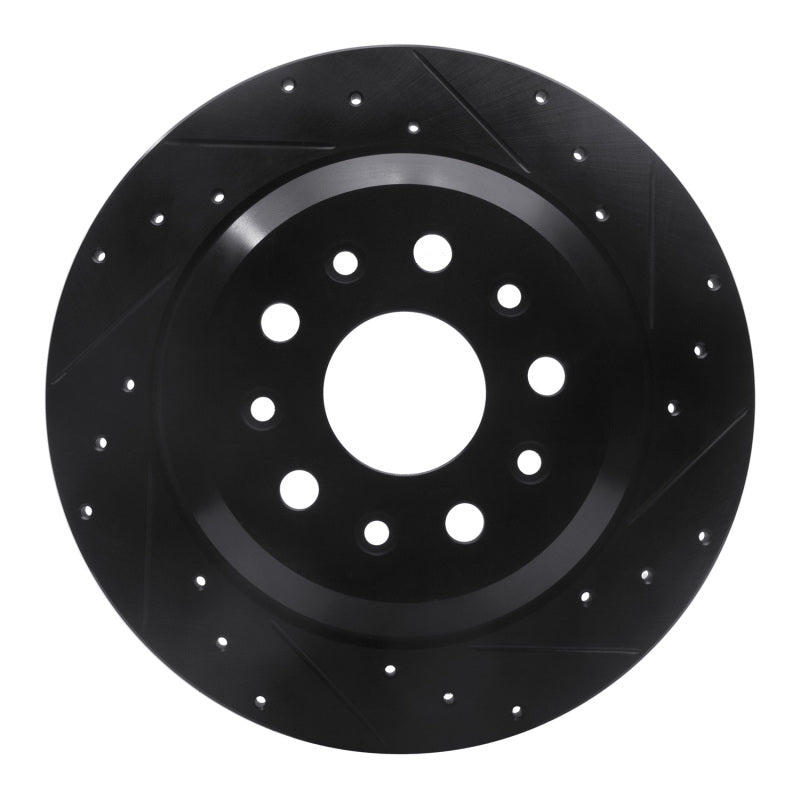 DFC D&S Black Brake Rotor (REAR RIGHT): Jeep Wrangler 2018-25