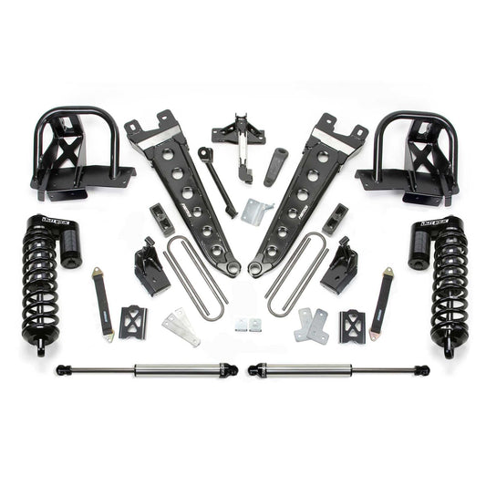 Fabtech 6" Radius Arm System w/ DLSS 4.0 Coilover & Rear DLSS | Ford F350 4WD (05-07) (K20122DL)