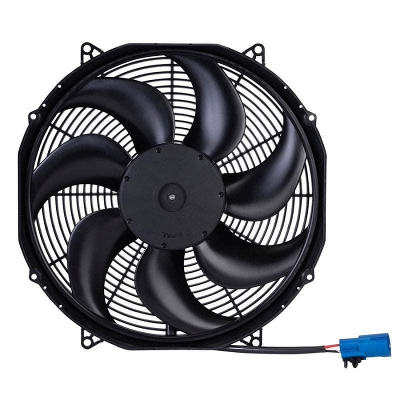 SPAL 30107125-PKG Flush Mount Brushless Fan 15.2in For Automotive Cooling